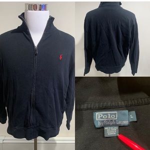 Polo Ralph Lauren black cotton jacket